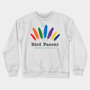 CB bird parent - black type Crewneck Sweatshirt